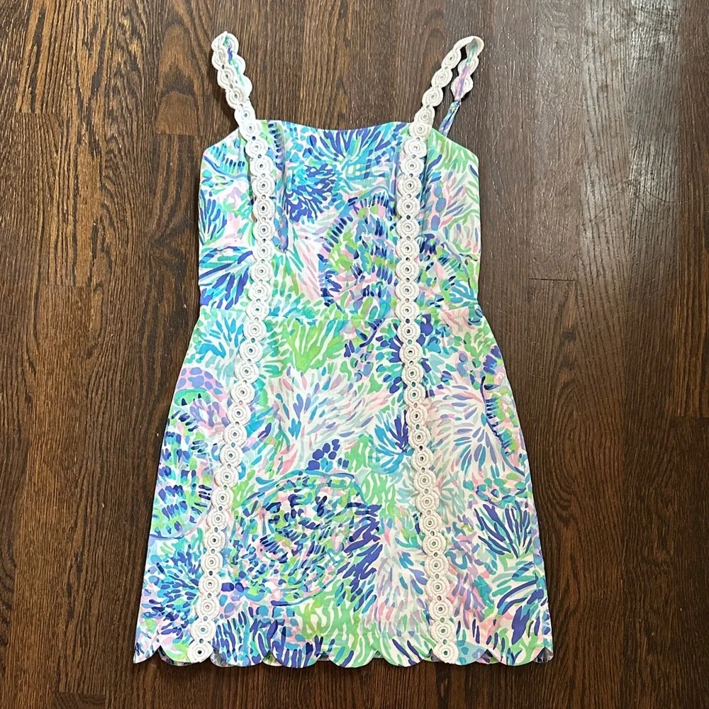 Lily Pulitzer cotton romper dress - Picture 1 of 7
